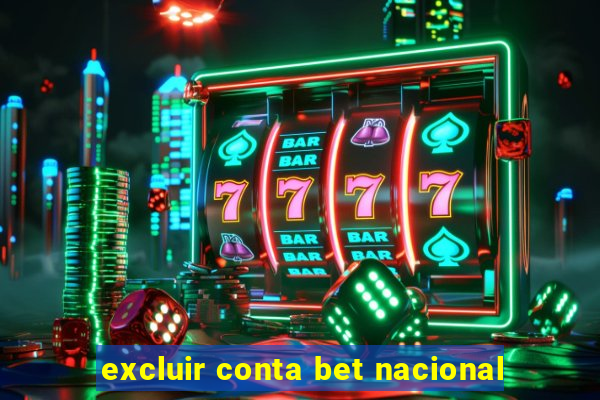 excluir conta bet nacional